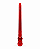 Clip de Metal Colorpro Brasil Vermelho Caixa com 12UN - Imagem 2