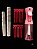 KIT Borrifador Pink + Pente de Corte Carbono + Cilp Metal Vermelho - Imagem 2