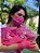 Luva de LÁTEX PINK CLASSICO com pó Unigloves com 100 Unidades - Imagem 8