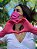 Luva de LÁTEX PINK CLASSICO com pó Unigloves com 100 Unidades - Imagem 3