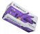 Luva de LÁTEX LILAS CLASSICO com pó Unigloves com 100 Unid - Imagem 1