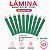 30 Laminas NANO ROYAL STEEL 12 Pontas Micro Flex U 0.16mm Royal Steel c/anvisa VERDE - Imagem 1