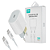 KIT CARREGADOR COM CABO TIPO PARA TIPO C 1 USB 20W FKT-PD52C FAM - Imagem 1