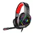 Fone de Ouvido com fio Headset Gamer Redragon Medea Conec. 3.5mm USB p/ Ilum.RGB  Microf. Ajust. Preto - H280 - Imagem 1