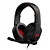 Fone de Ouvido com fio Headset Gamer Redragon Cronus Conector P2 3.5mm USB, c/ Ilum. RGB e Microf. Ajust. Preto H211-RGB - Imagem 1