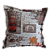 Capa Para Almofada Suede Estampado Cru 2342 - Imagem 1