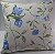 Capa Para Almofada  Coleção Floral  Azul 2504 45x45 - Imagem 2
