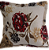 Capa Para Almofada  Gorgurinho Floral Bordô 2306 - Imagem 1