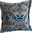 Capa Para Almofada Jacquard Floral Azul  2321A - Imagem 1