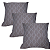 Capa Decorativa  Jacquard  60x60 Geometrico Bege A1 - Imagem 2