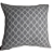 Capa Decorativa Jacquard  60x60 Geometrico Cinza - Imagem 1
