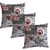 Capa Decorativa p/ Almofada 45x45cm Patchwork Vermelha - Imagem 2