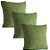 Capa Decorativa p/ Almofada 45x45cm Verde Mescla - Imagem 2