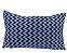 Capa Decorativa p/ Almofada Jacquard 30x50cm Chevron Preto - Imagem 1