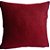 Capa Decorativa p/ Almofada Jacquard 43x43 Bordô Liso - Imagem 1