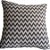 Capa Decorativa p/ Almofada Jacquard 43x43 Geométrico Chevron Bege - Imagem 1