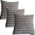 Capa Decorativa p/ Almofada Jacquard 43x43 Geométrico Chevron Bege - Imagem 2