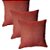 Capa Decorativa p/ Almofada Jacquard 43x43 Vermelho Mescla - Imagem 2