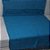 Manta Decorativa Tear tam. Casal Azul Royal Mescla Jeans - Imagem 2