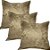Capa Jacquard Bordada Decorativa p/ Almofada 43x43cm Bege com Abas - Imagem 2
