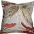 Capa Jacquard Decorativa p/ Almofada 43x43cm Natureza Salmão com Abas - Imagem 1
