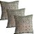 Capa Linho Decorativa p/ Almofada 45x45cm Oriente Quadro Verde - Imagem 2