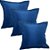 Capa Oxford Liso Decorativa p/ Almofada 43x43cm Azul Royal com Abas - Imagem 2