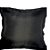 Capa Oxford Liso Decorativa p/ Almofada 43x43cm Preta com Abas - Imagem 1
