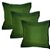 Capa Oxford Liso Decorativa p/ Almofada 43x43cm Verde Bandeira com Abas - Imagem 2