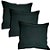 Capa Oxford Liso Decorativa p/ Almofada 43x43cm Verde Folha com Abas - Imagem 2