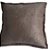 Capa Suede Amassado Liso Decorativa p/ Almofada 43x43cm Bege com Abas - Imagem 1