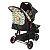 Carrinho de Bebê Passeio Travel System 3 Rodas 0 a 15 Kg Berço Reclinável Delta Voyage Colorê - Imagem 5