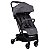 Carrinho de Bebê Passeio Travel System 4 Rodas 0 a 15 Kg Berço Reclinável Yupi Voyage Cinza Mescla - Imagem 2