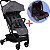 Carrinho de Bebê Passeio Travel System 4 Rodas 0 a 15 Kg Berço Reclinável Yupi Voyage Cinza Mescla - Imagem 1