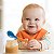Kit Colher e Garfo Flexíveis Laranjito Funny Meal Refeição do Bebê +6 meses MultiKids Baby - Imagem 3