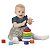 Brinquedo de Bebê Torre Com Encaixes Geométricos e Aneis 2 em 1 6 - 36 Meses Chicco - Imagem 3
