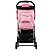 Carrinho de Bebê Passeio Reclinável Função Berço Nascimento Até 15 Kg Spot Voyage Rosa - Imagem 5