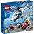 Lego City Infantil Perseguição Policial de Helicóptero 212 Peças +5 Anos - Imagem 5