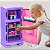 Geladeira Brinquedo Criança Infantil Sonho de Menina Lilás/Rosa Sweet Fantasy Cardoso Toys - Imagem 4