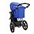 Carrinho de Bebê Passeio 3 Rodas Travel System Reclinável Com Bebê Conforto Fisher Price Expedition Azul - Imagem 3