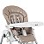 Cadeira de Refeição Infantil Reclinável Ajuste Altura De 0 a 36 Meses Prima Pappa Zero 3 Cappuccino - Burigotto - Imagem 2