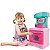 Brinquedo Infantil Cozinha Sonho de Menina com Suporte para Celular e Acessórios Sweet Fantasy +3 anos Cardoso Toys - Imagem 3