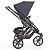 Carrinho de Bebê Passeio Travel System Até 22 Kg Salsa 3 Style Street Abc Design - Imagem 3