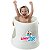 Banheira Infantil Ergonômica BabyTub Ofurô Branca Mundo de Bita De 1 até 6 Anos - Imagem 1