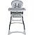 Cadeira de Refeição Infantil Reclinável Merenda De 6 a 36 Meses Mescla Silver Burigotto - Imagem 4