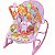 Cadeira de Descanso Bebê Balanço com Vibração e Som Móbile com Bichinhos Infantil Importway Rosa - Imagem 1