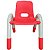 Cadeira Plastica Infantil Recreativa Vermelha 56x41x38 - Brinqway - Imagem 1