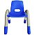 Cadeira Plastica Infantil Recreativa Azul 56x41x38 cm - Brinqway - Imagem 1