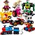 Brinquedo Lego Classic Blocos e Rodas Divertido Carrinhos Robô 653 peças +4 anos - Imagem 1