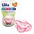 Chupeta de Bebê Lillo Soft Calming 100% Silicone Rosa De 0 até 6 Meses - Imagem 1